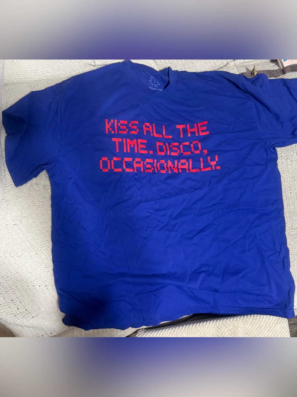 Harry Styles Graphic Tee with Red Text - LA Pop up March